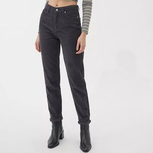 Urban Outfitters BDG Color Corduroy High-Waisted Straight Leg Mom Pant